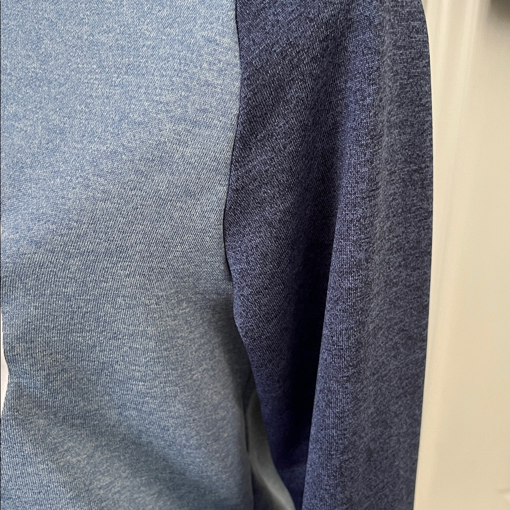 💗Youths Unisex NWOT Converse Two-Tone Blue Hoodie - Picture 11 of 17